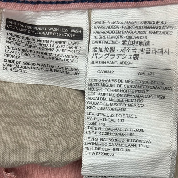 Levi's XX Chino Men’s Standard Tapered  Stretch Regular Fit Pants | 36x30 - Picture 8 of 10